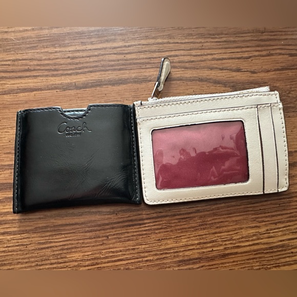 Coach vintage I’d card case and compact mirror - Picture 3 of 12
